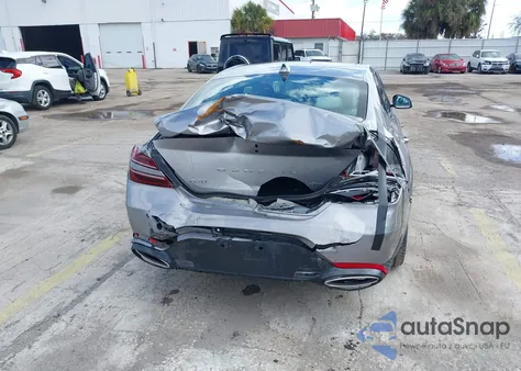 2025 Genesis G70 2.5T Awd из США, поврежденный, VIN KMTG34SC5SU153684